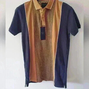 2 FOR $40. Denim and Flower vintage style men's  collared shirt size small.